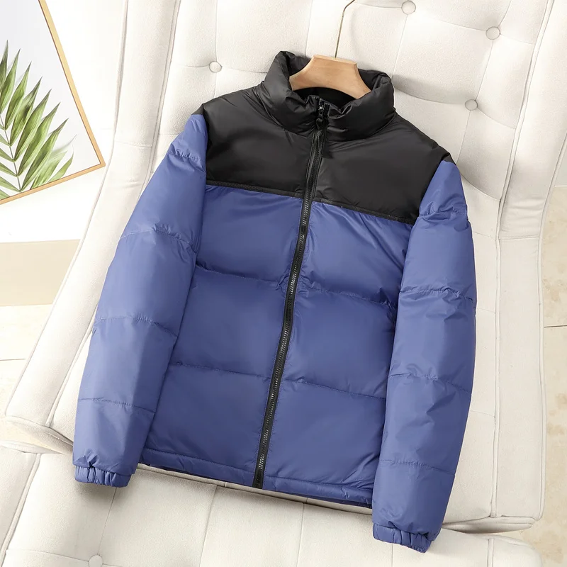 Winter New Bread Down Coat Men'S Short Hooded Warm Thickened Youth Couple Fashion Brand Casual Comfortable Versatile