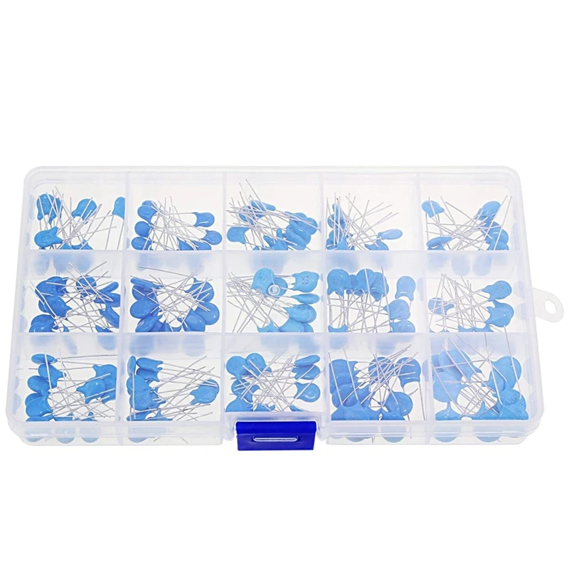 180 шт. 15 значений набор керамических конденсаторов высокого напряжения диапазон