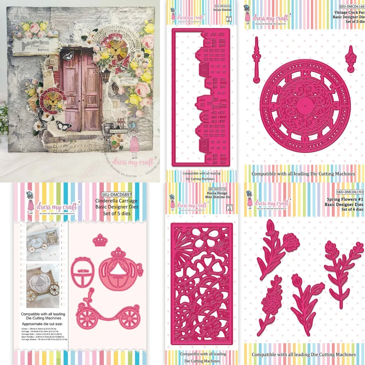 Heena дизайн 2024 новые металлические пресс-формы сделай сам Скрапбукинг Ремесло