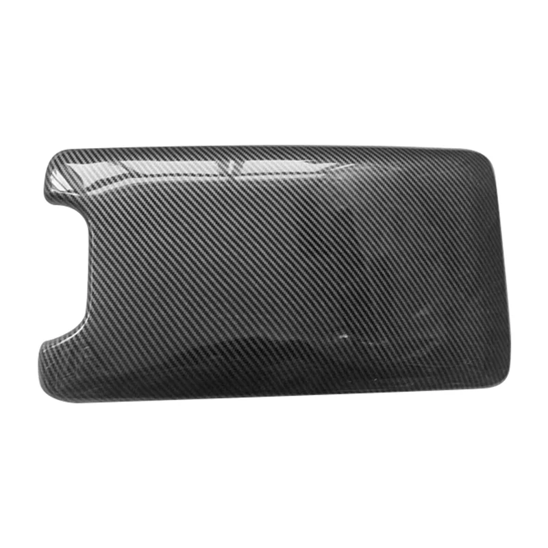 

Car Carbon Fiber Center Console Armrest Box Panel Cover Trim Decoration Stickers for Toyota Bz4X 2022 2023