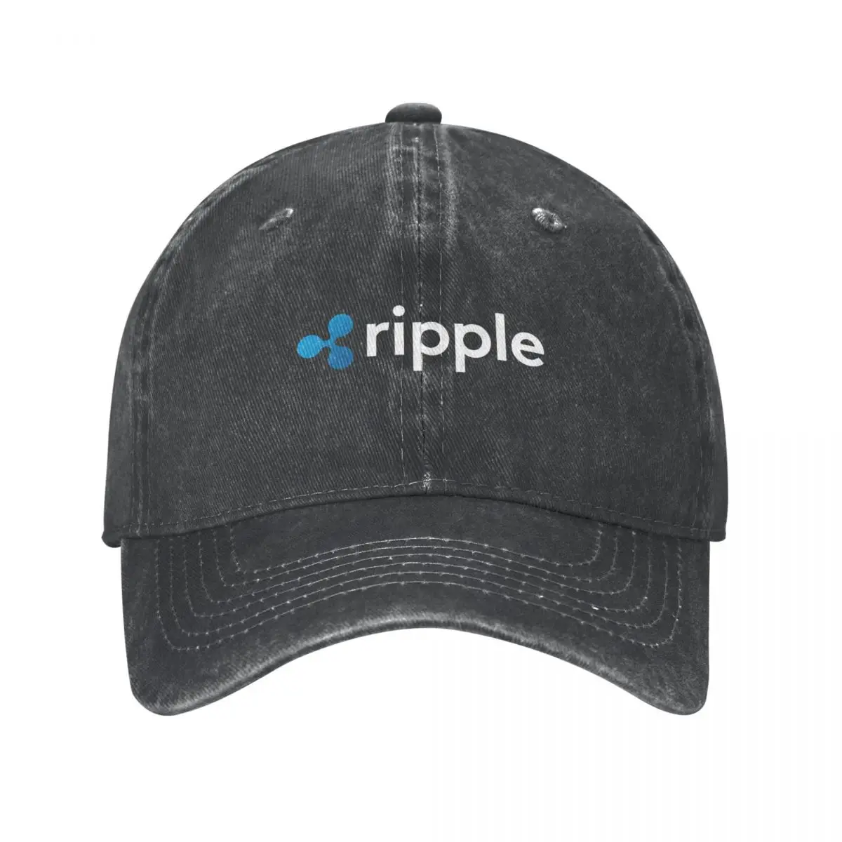 

Ripple XRP Crypto Cryptocurrency Baseball Caps Distressed Denim Washed Block Chain Money Snapback Hat Activities Caps Hat
