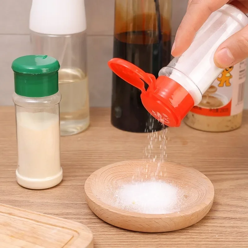 100 мл Прозорі банки для приправ Сіль Перець Шейкер Пляшки Банка зберігання спецій