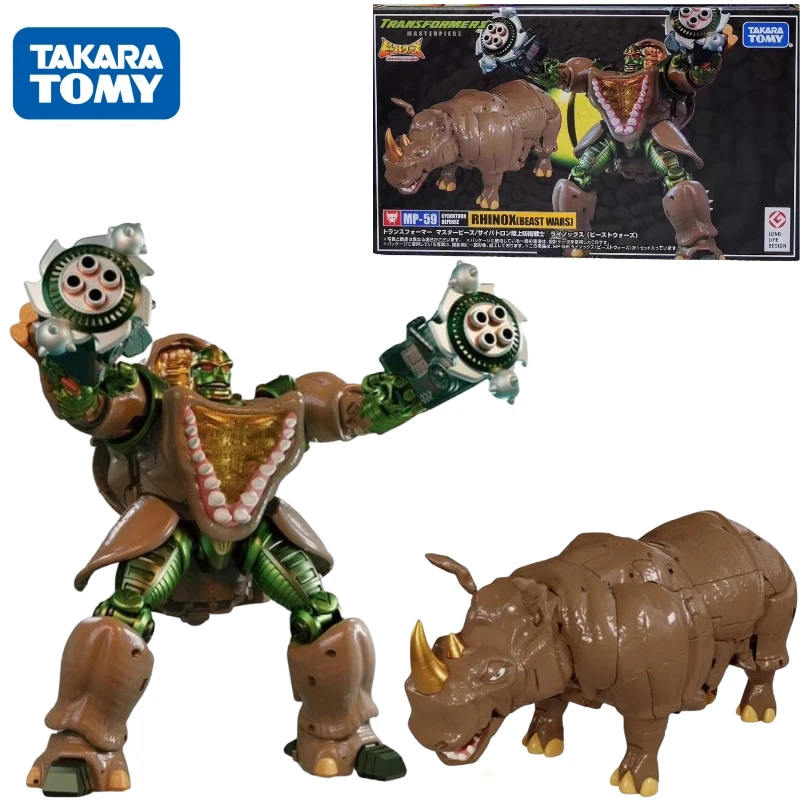 В наличии Takara Tomy MP-59 KO Рино воины BW Power Warrior робот аниме экшн-модель игрушки подарок
