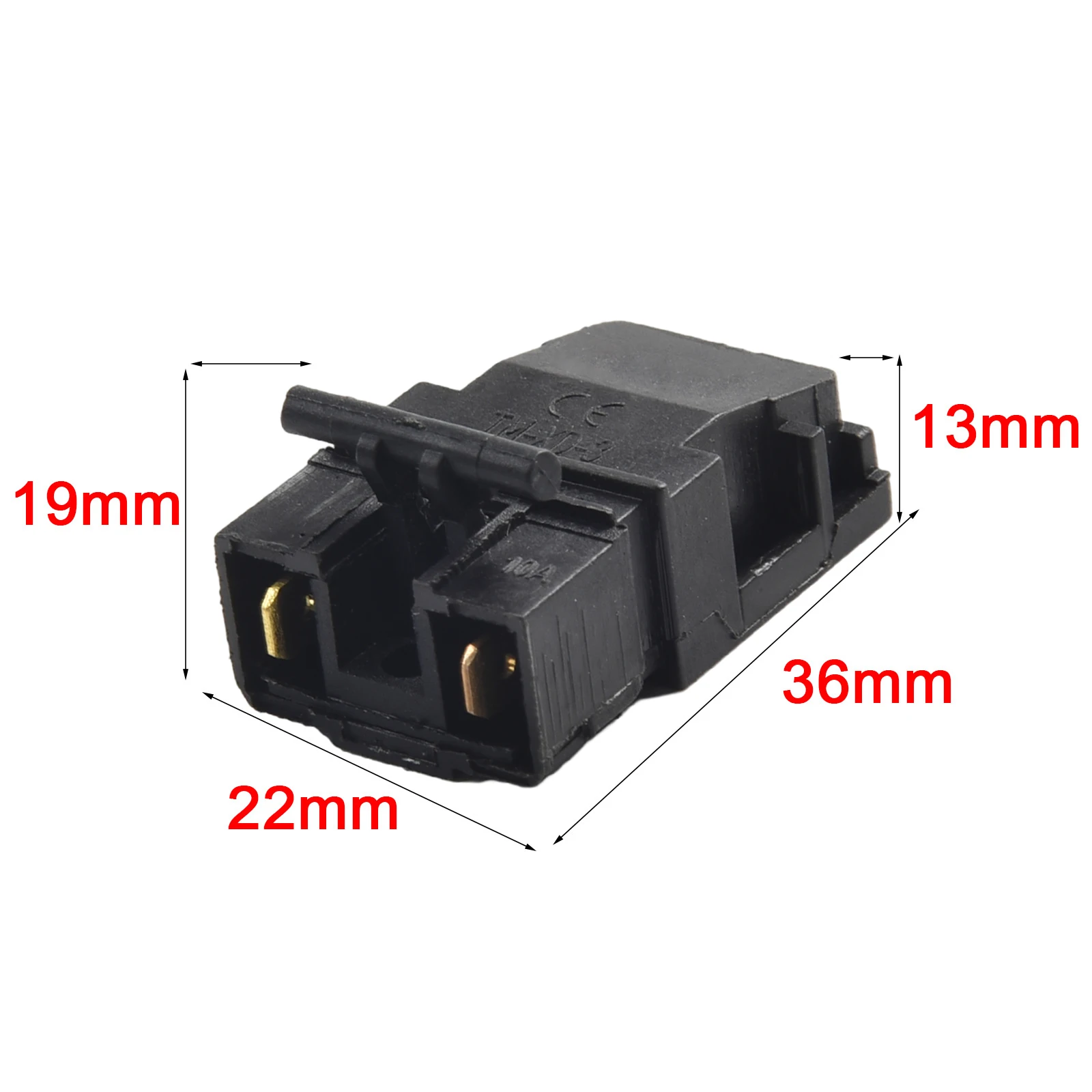 Переключатель термостата для электрического чайника TM-XD-3 100-240 В 13A T125 кнопочный