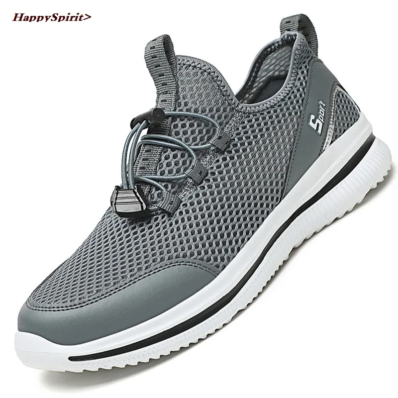 

Summer Mesh Men Shoes Casual Lightweight Sneakers Men Fashion Slip on Mens Loafers Breathable Walking Shoes Zapatillas Hombre