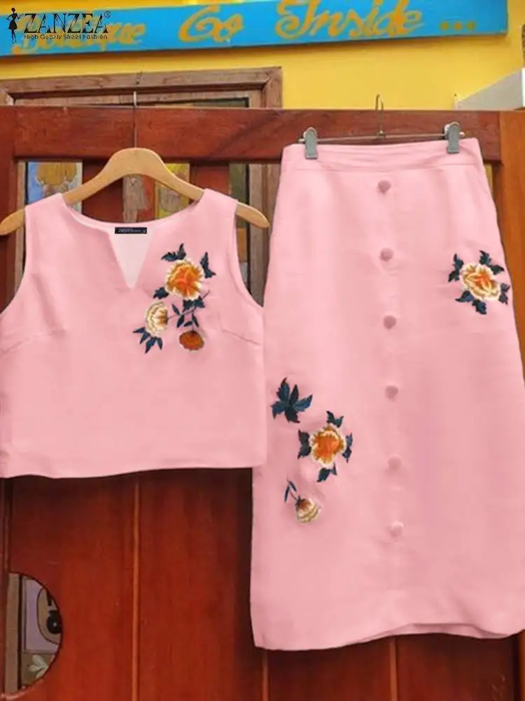 Костюм спортивный ZANZEA женский однотонный пикантный короткий комплект с