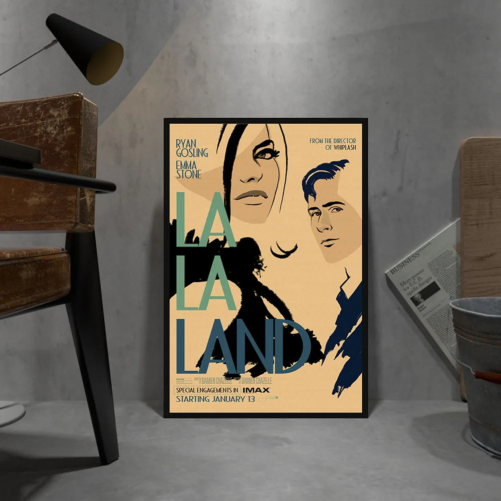 Настенный декор La Land ретро постер винтажный художественная крафт-бумага