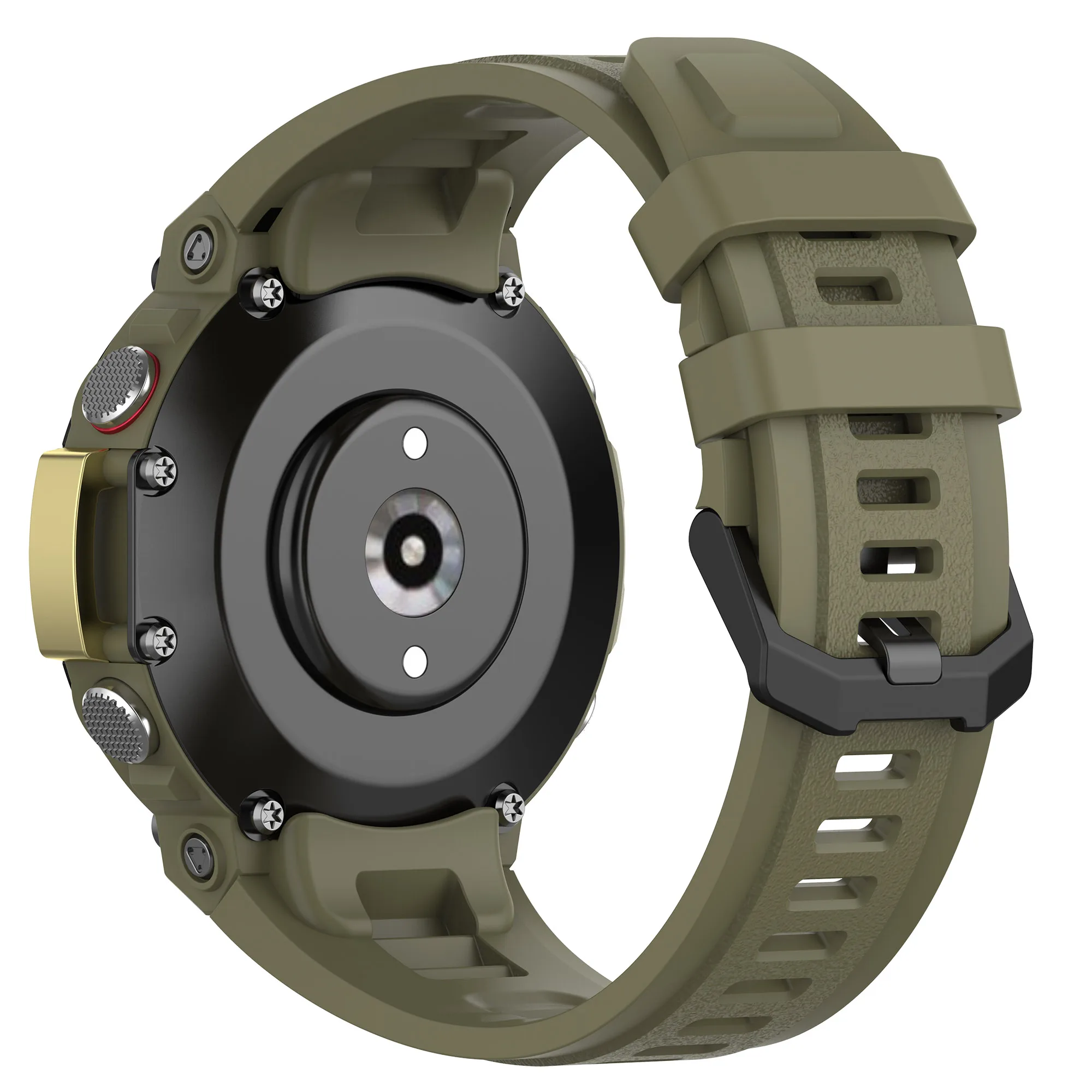 Ремешок силиконовый для Amazfit T-Rex 2 сменный Браслет наручных часов аксессуары Huami T