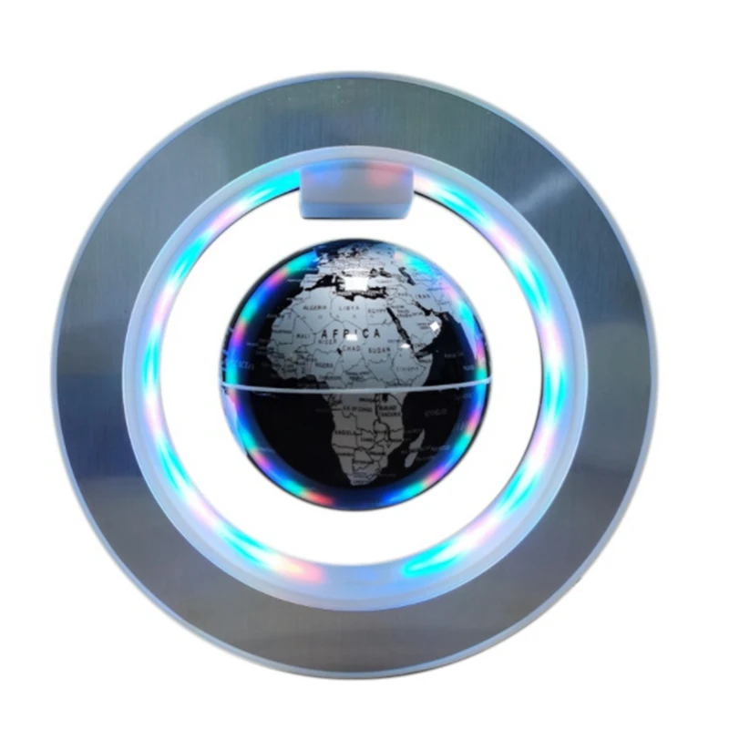 

O-образный Магнитный левитационный шар 4 дюйма светящийся офисный Декор для дома креативный Магнитный левитационный подарок