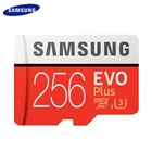 Оригинальная карта памяти SAMSUNG EVO Plus Micro SD, 128 ГБ, 256 ГБ, 512 ГБ, до 100 Мб, флэш-карта памяти microSDXC U3 C10, флэш-карта памяти Microsd TF