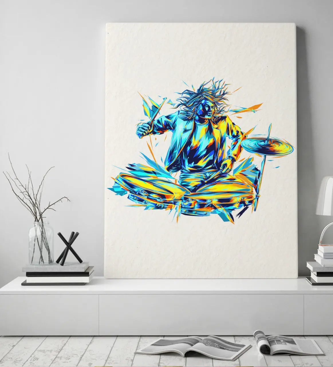 

BK Gift Baterist Designed Canvas Table 50x70cm-1