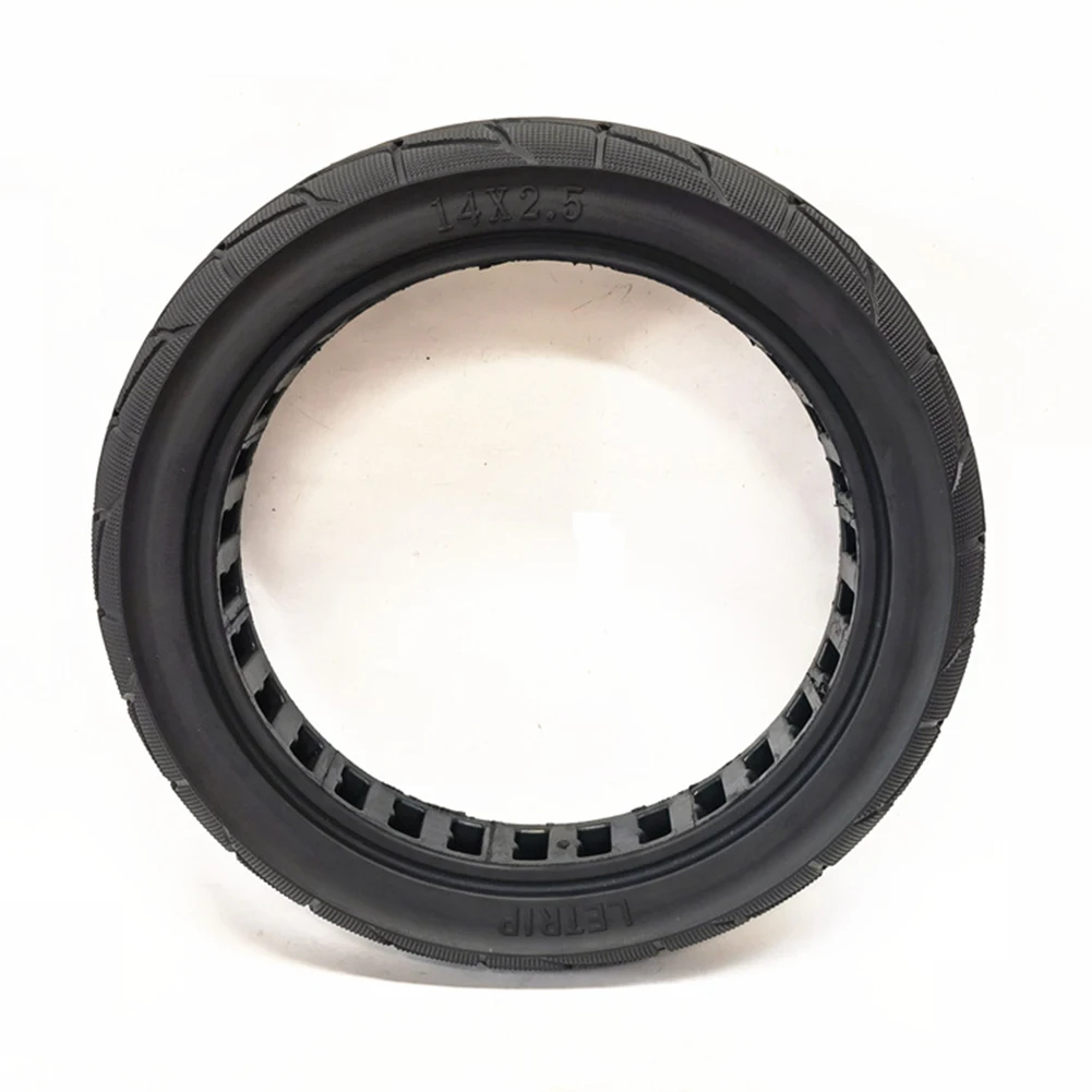 

E-Bike Solid Tire 2.50-10 Front Rear Mini Moto Dirt Bike Solid Tyre 14x2.50 For Electric Bicycle Thickened Rubber Tire Part
