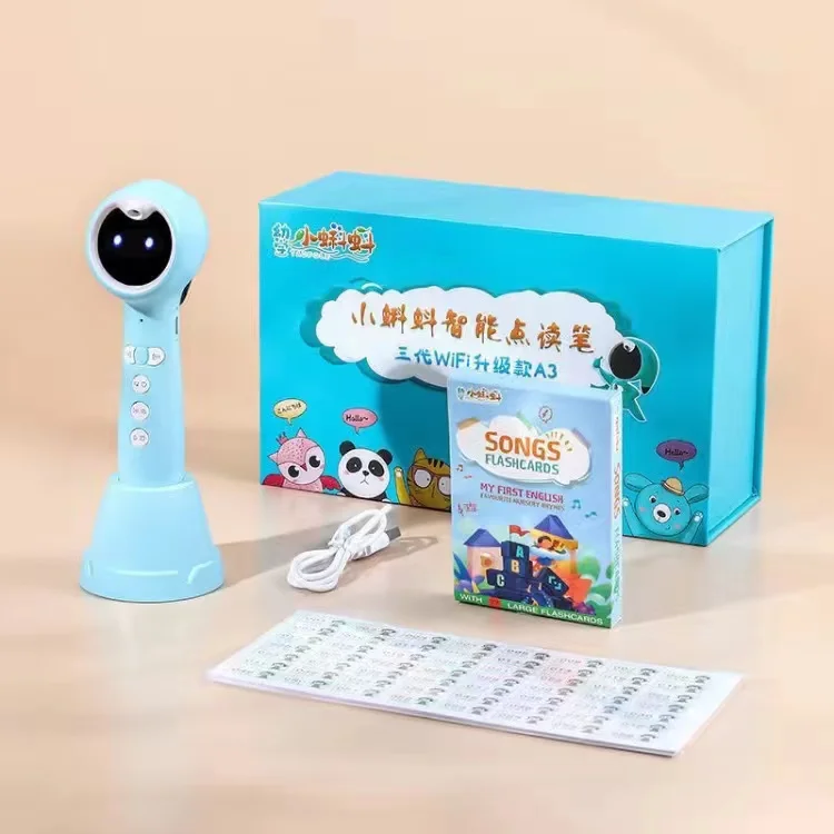 Children's Reading Pen Children's English Pinyin Cognitive Learning Early Education Reading Machine Early Book Teaching Toys Art