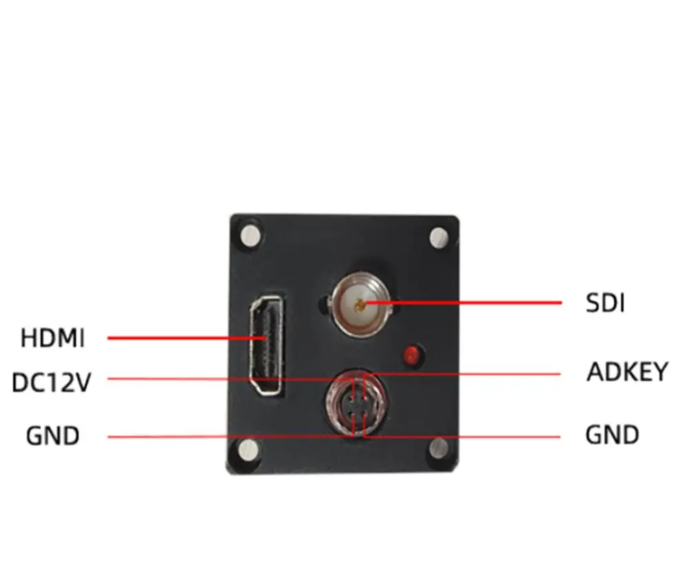 IMX385 2-мегапиксельная камера 3G-SDI 1080P 60FPS Интерфейс поддержки объектива CS