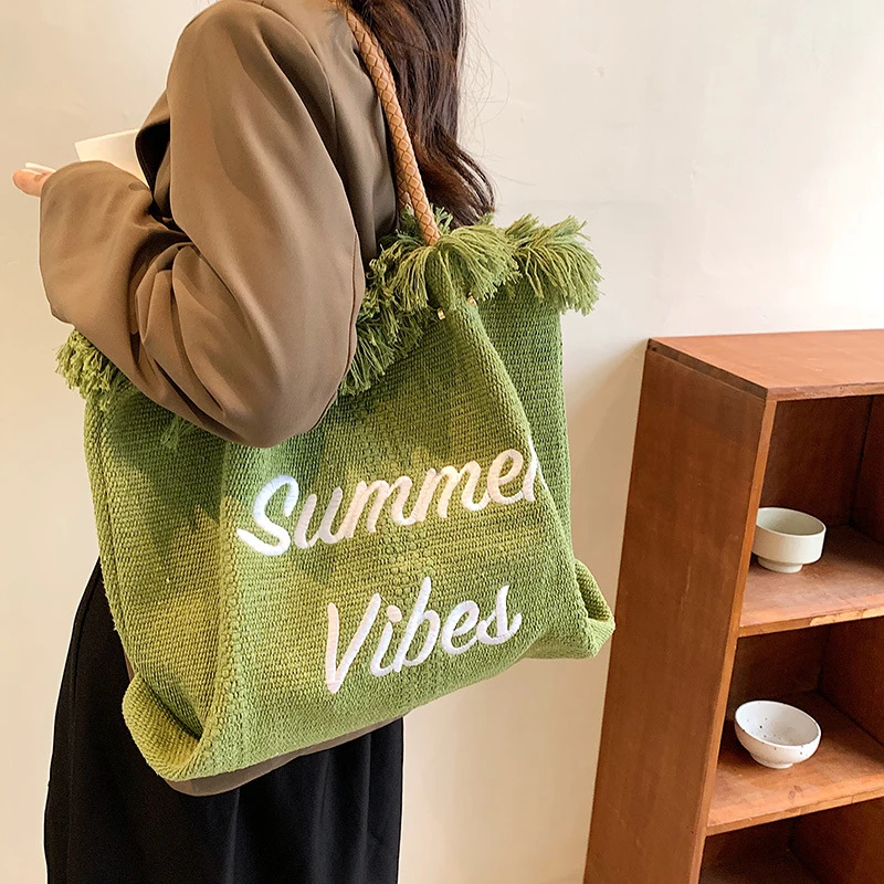 Роскошные дизайнерские женские сумки-тоуты на лето 2023 модные новые плетеные