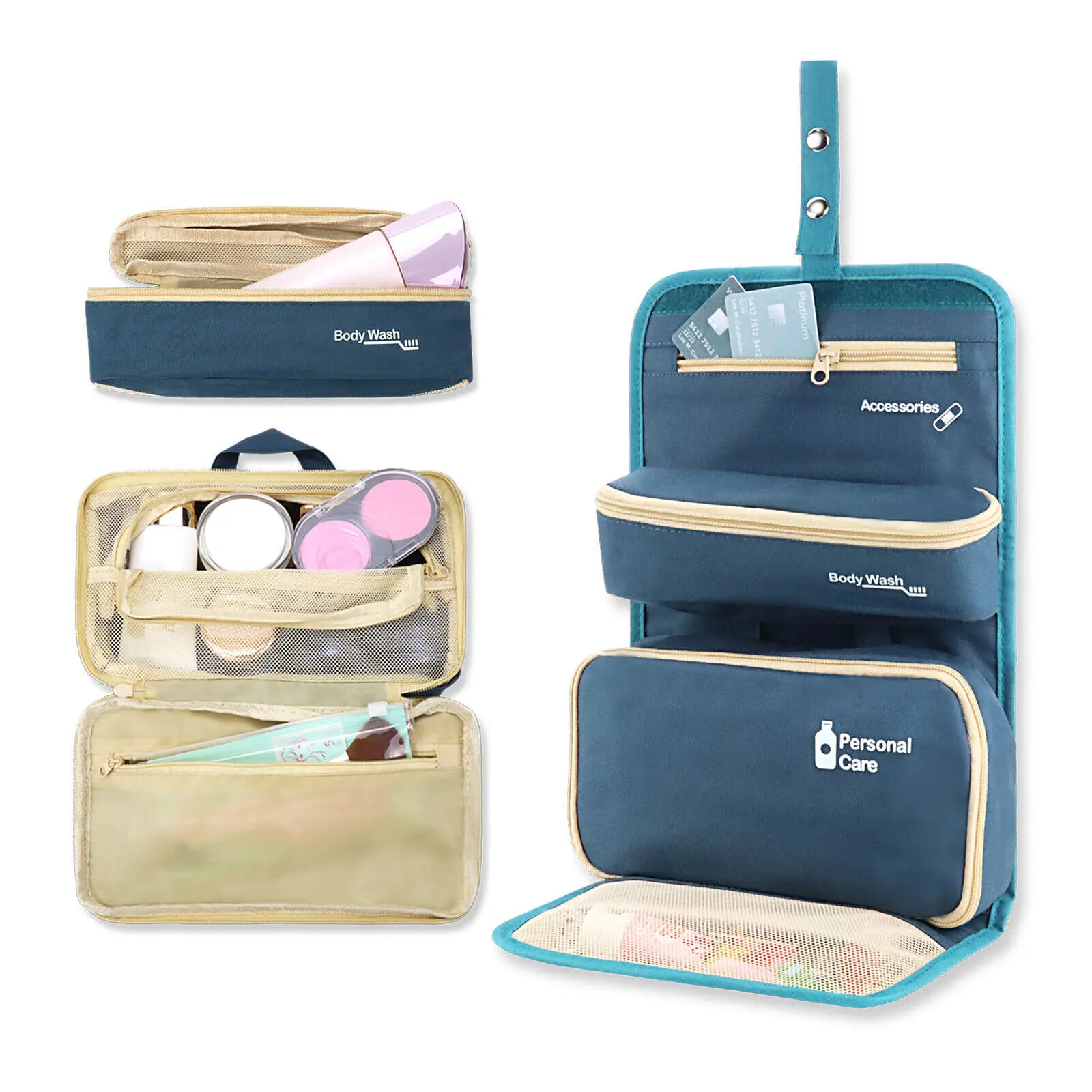 

Toiletry Bag Wash Bag Toiletry Bag Cosmetics Culture Bag Beauty Case Bag