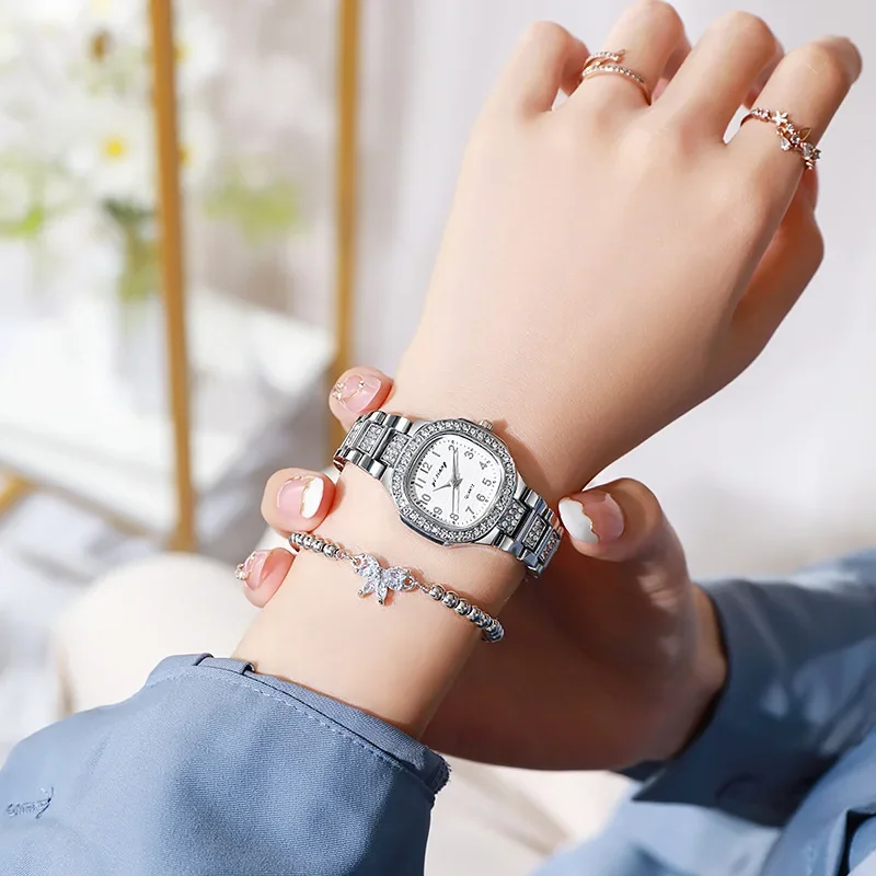 Женские кварцевые часы zkceenier