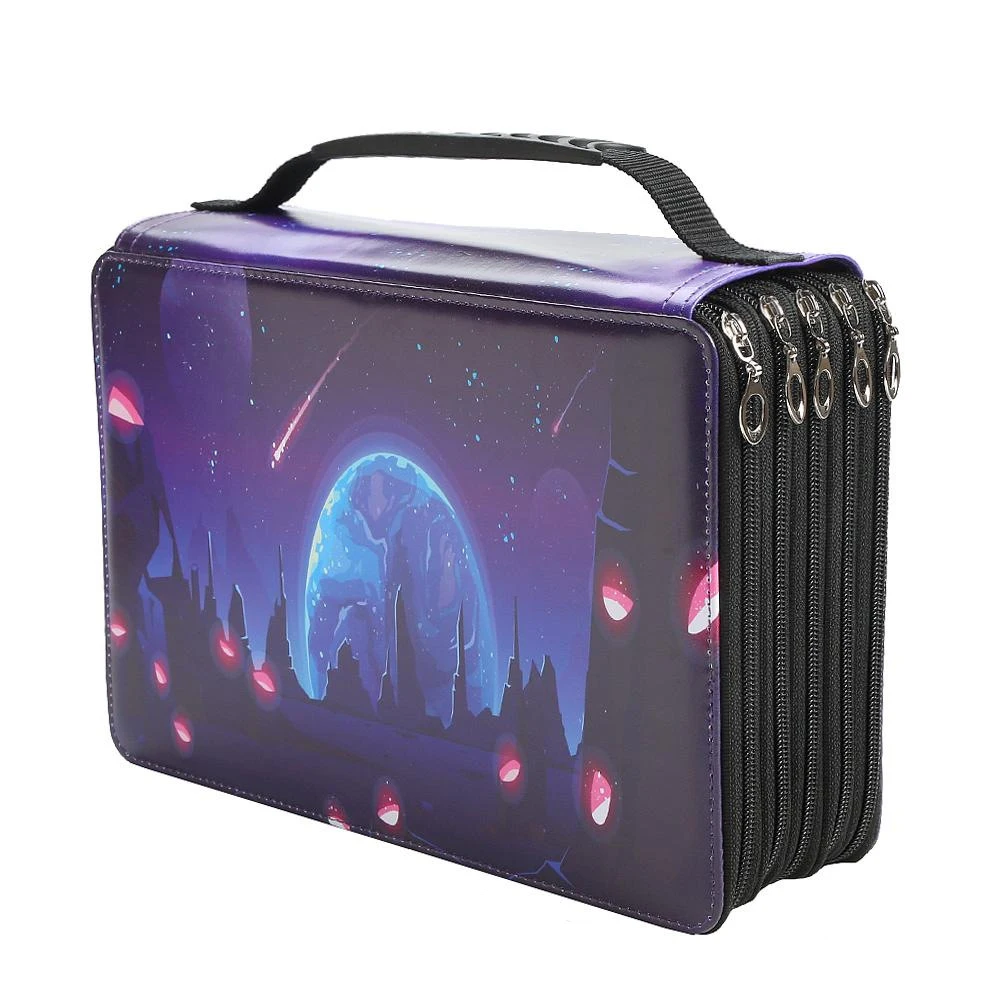 Case School Large Capacity Pencilcase 72/120/168/200/250 Slots For Girls Stationery Pen Box Organizer Bag Supplies