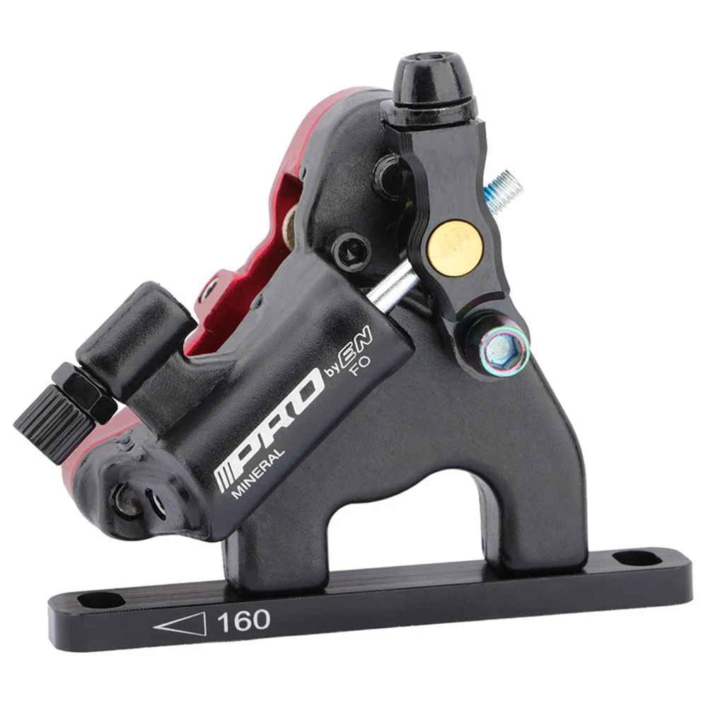 

Bicycle Components 1 Pair Bike Clamps Aluminum Alloy Apair Disc Brake Rotor Bike Rotor 160MM Black + Red Cycling Parts
