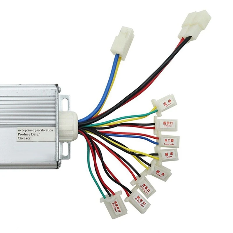 Щеточный контроллер скорости для электрического велосипеда 3x36 В 1000 Вт