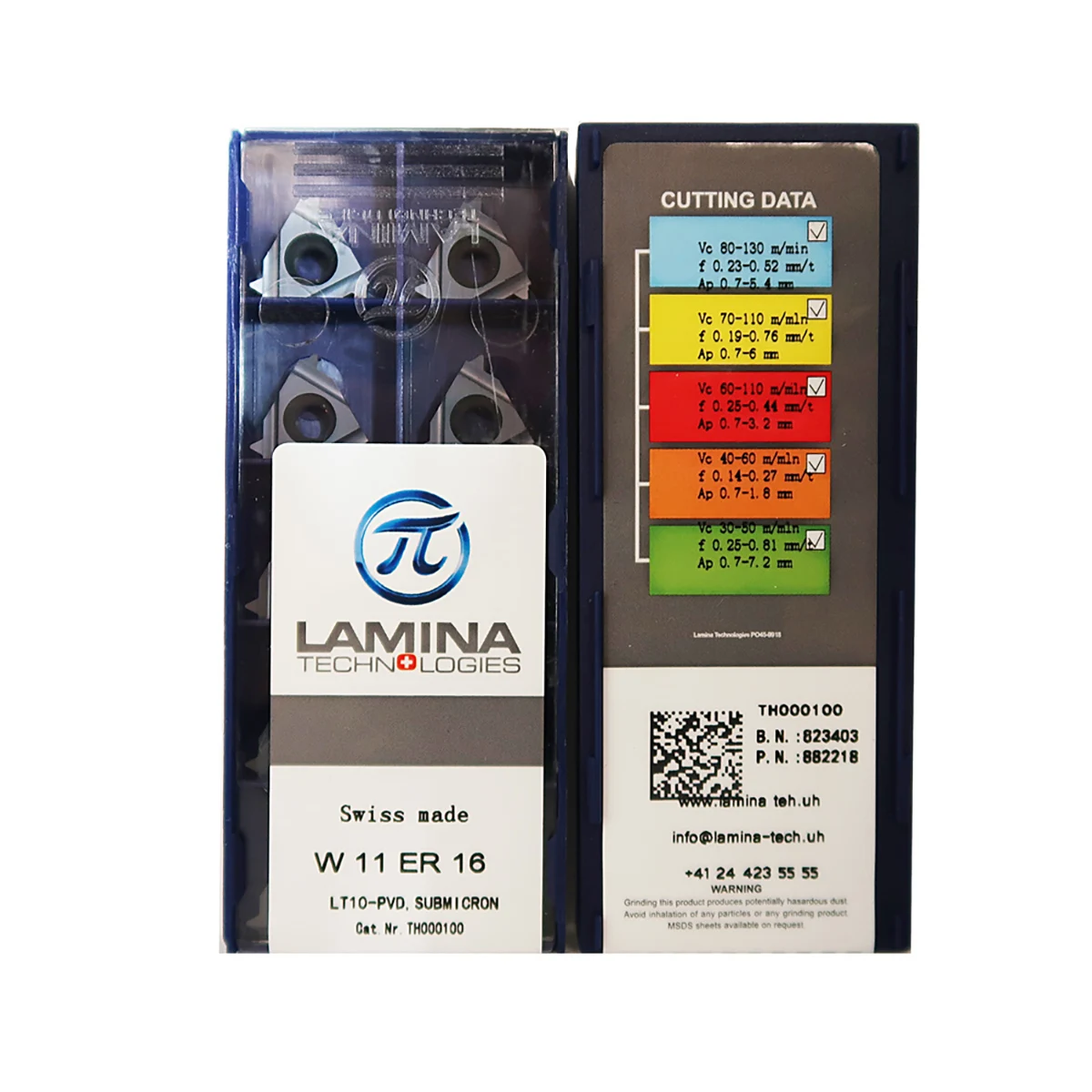 

LAMINA 100% Original W 11 IR16 LT10 W 11 ER16 LT10 CNC Lathe Machine Treading Turning Toos Insert