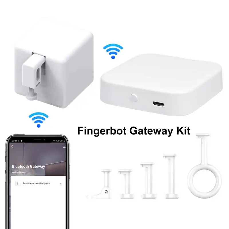 

Tuya Smart Fingerbot Smart Fingerbot Switch Button Pusher Smart Home Voice Control Intelligent Switch Control