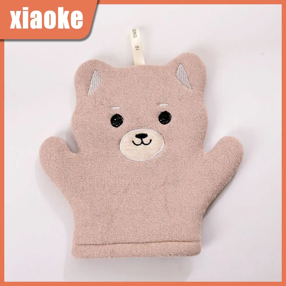 

Cute Convenient Drying Bath Towel Sturdy Bath Rub Comfortable Rubbing Flexible Shower Cotton Childrens Bath Towel Cartoon