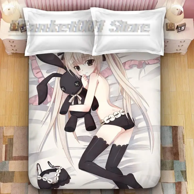 Комплект постельного белья ACG Moeyu с пододеяльником Yosuga No Sora пододеяльник Otaku аниме