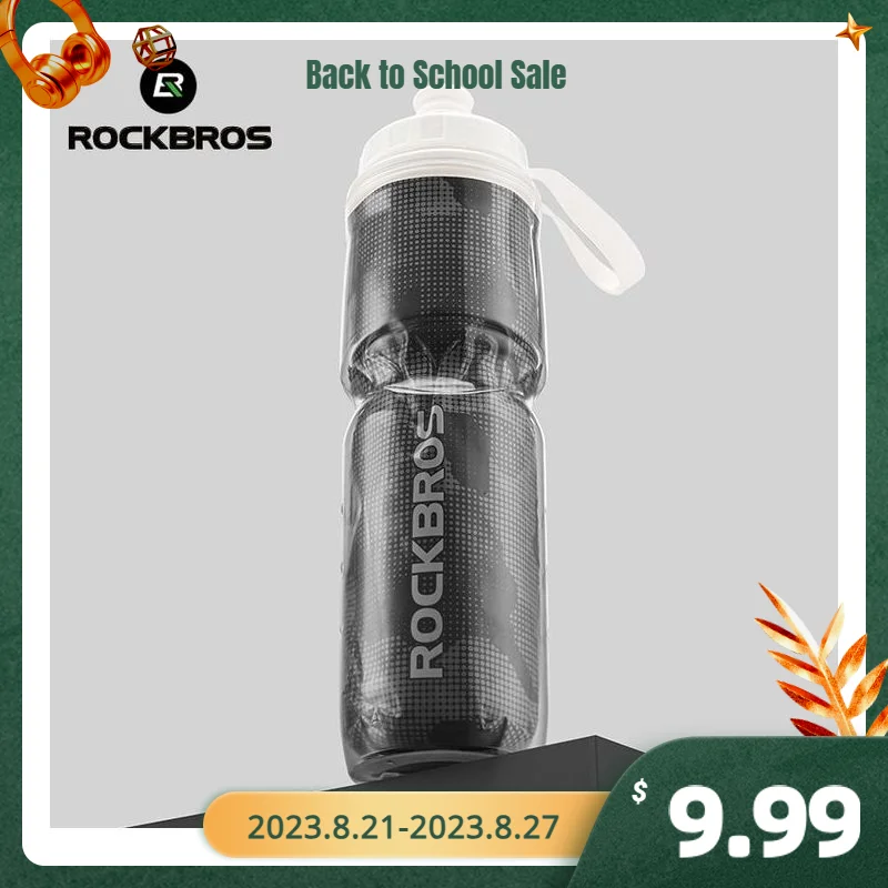 

ROCKBROS Cycling Insulated Water Bottle 750ml PP5 Material Outdoor Sports Fitness Running Riding Camping Hiking Portable Kettle