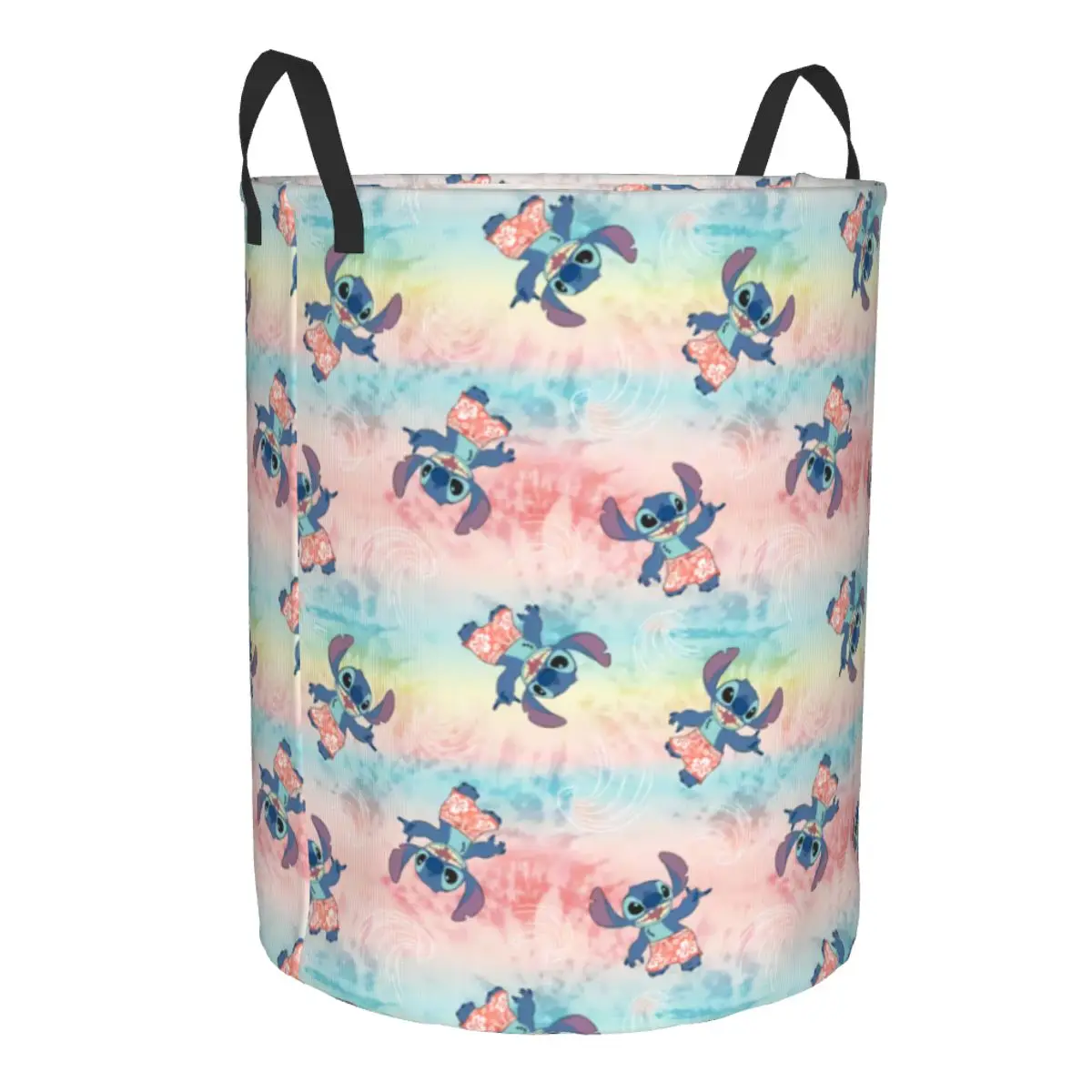 Корзина для белья с волнами и шитьем на заказ большая корзина хранения смешной