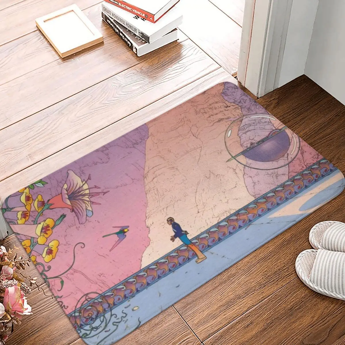 Jean Giraud Moebius Коврик для ковров ванной