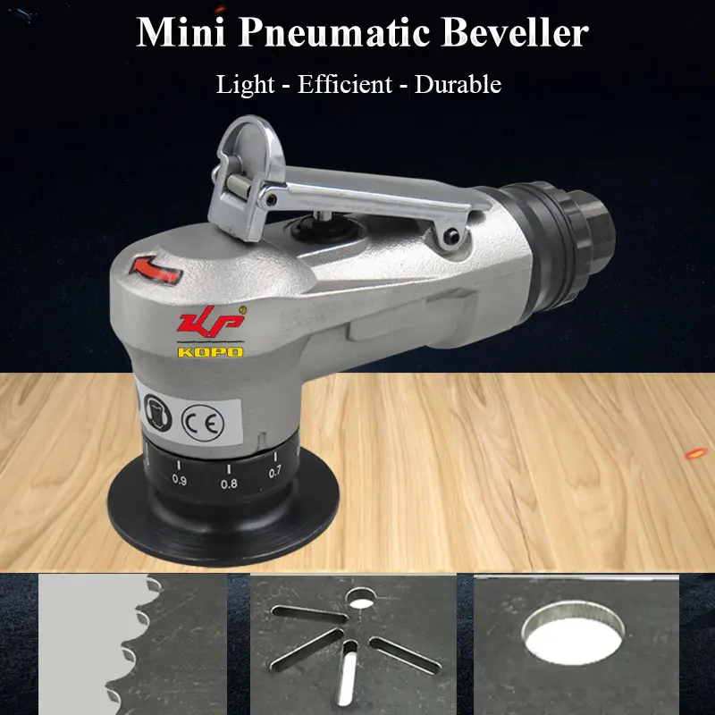 Мини Пневматический конический портативный фасный станок KOPO металлический