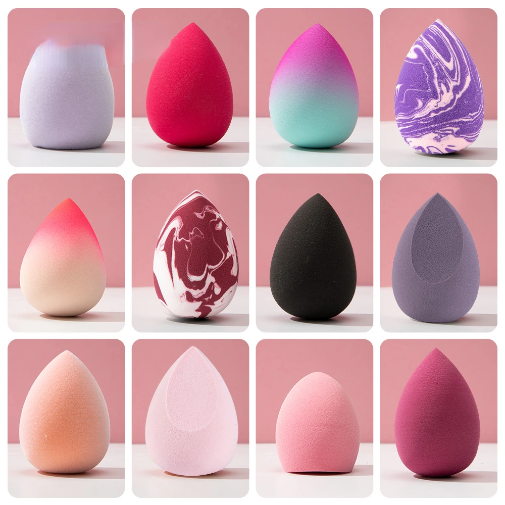 

NEW IN New Beauty Egg Makeup Blender Cosmetic Puff Makeup Sponge Cushion Foundation Powder Sponge Beauty Tool Women Make Up Acce