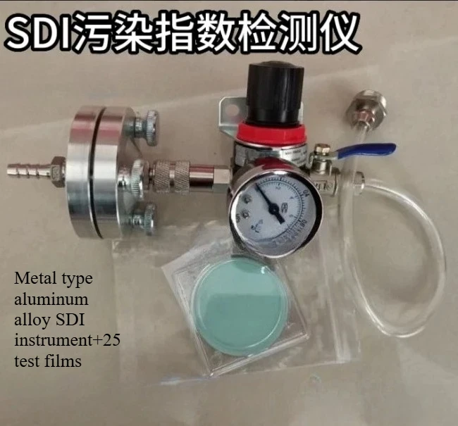 Фото Полный комплект для тестирования SDI FI-47 (модель QZDY), портативный прибор 0,45 мкм для измерения индекса плотности ила в воде и степени загрязнения мембран №2