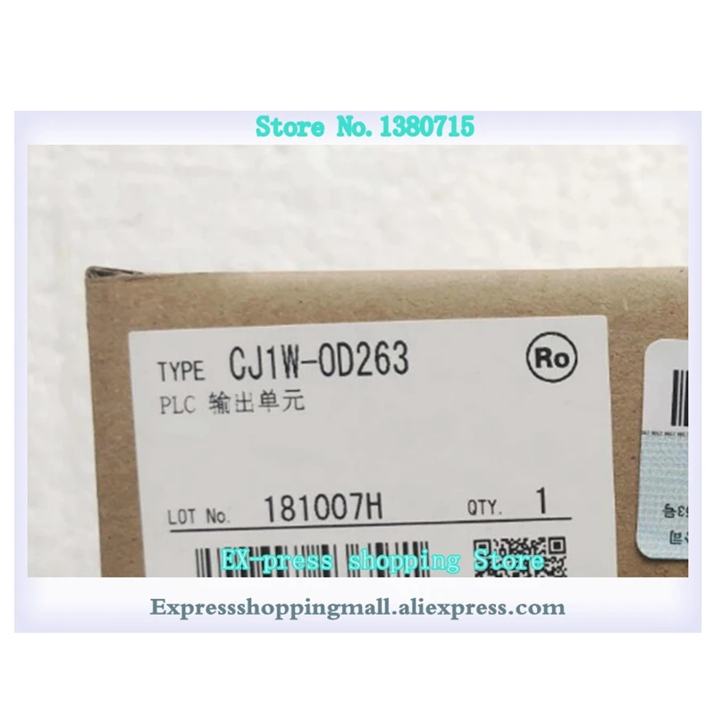 

New Original CJ1W-OD263 PLC I/O 64 Output Point 12-24VDC