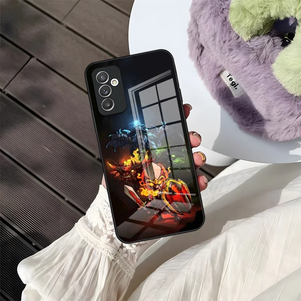 Чехол для телефона Dota 2 Juggernaut Sven S24 Ultra Samsung S23 S22 S20 Fe S21 Plus Galaxy A54 A34 A24 A53 A16 A13