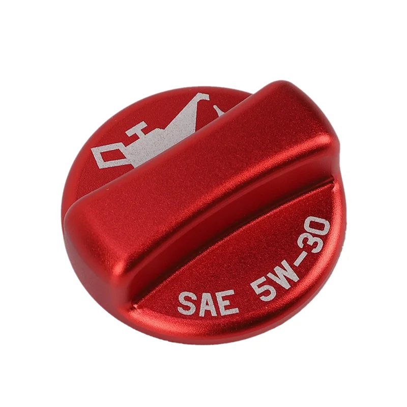 

Engine Oil Cap Cover Trim Aluminum Alloy for Ford Bronco / Bronco Sport 2021 2022 Accessories Red
