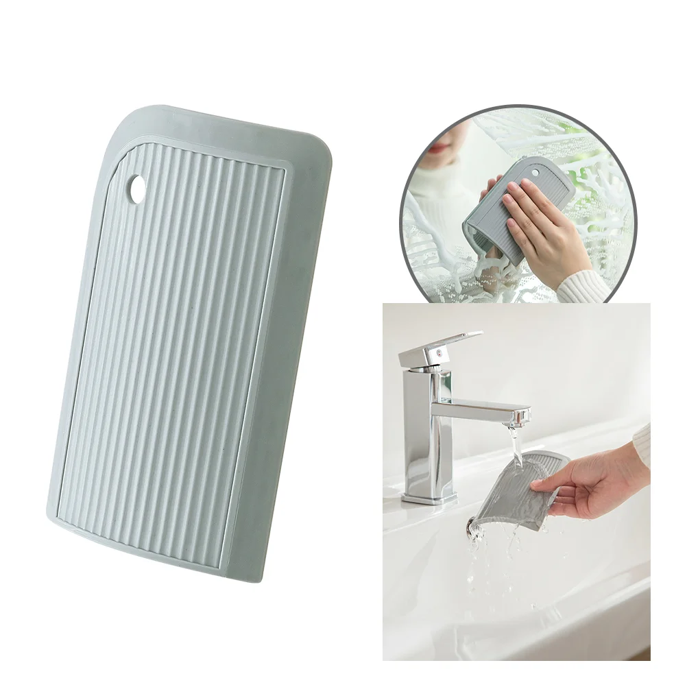 

2pcs Glass Wiper Premium Prime Sturdy Durable Scraper Cleaning Tool Glass Wiper for Bathroom Home