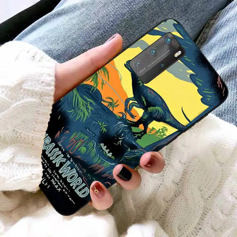 YNDFCNB World Jurassic Park Phone Case For Huawei P 8 9 10 20 30 40 50 Pro Lite Psmart Honor 10 lite 70 Mate 20lite