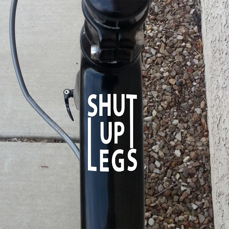 Заткнись наклейки на ноги для Рамка передней рамой MTB дорожный велосипед
