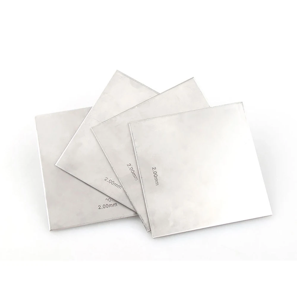 1 шт. толщина 0 01-0 45 мм 301 нержавеющая сталь квадратная пластина полированная лист