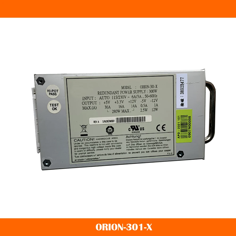 

Original For ORION-301-X Module Server Power Supply Has Been 100% Tested Before Shipment.