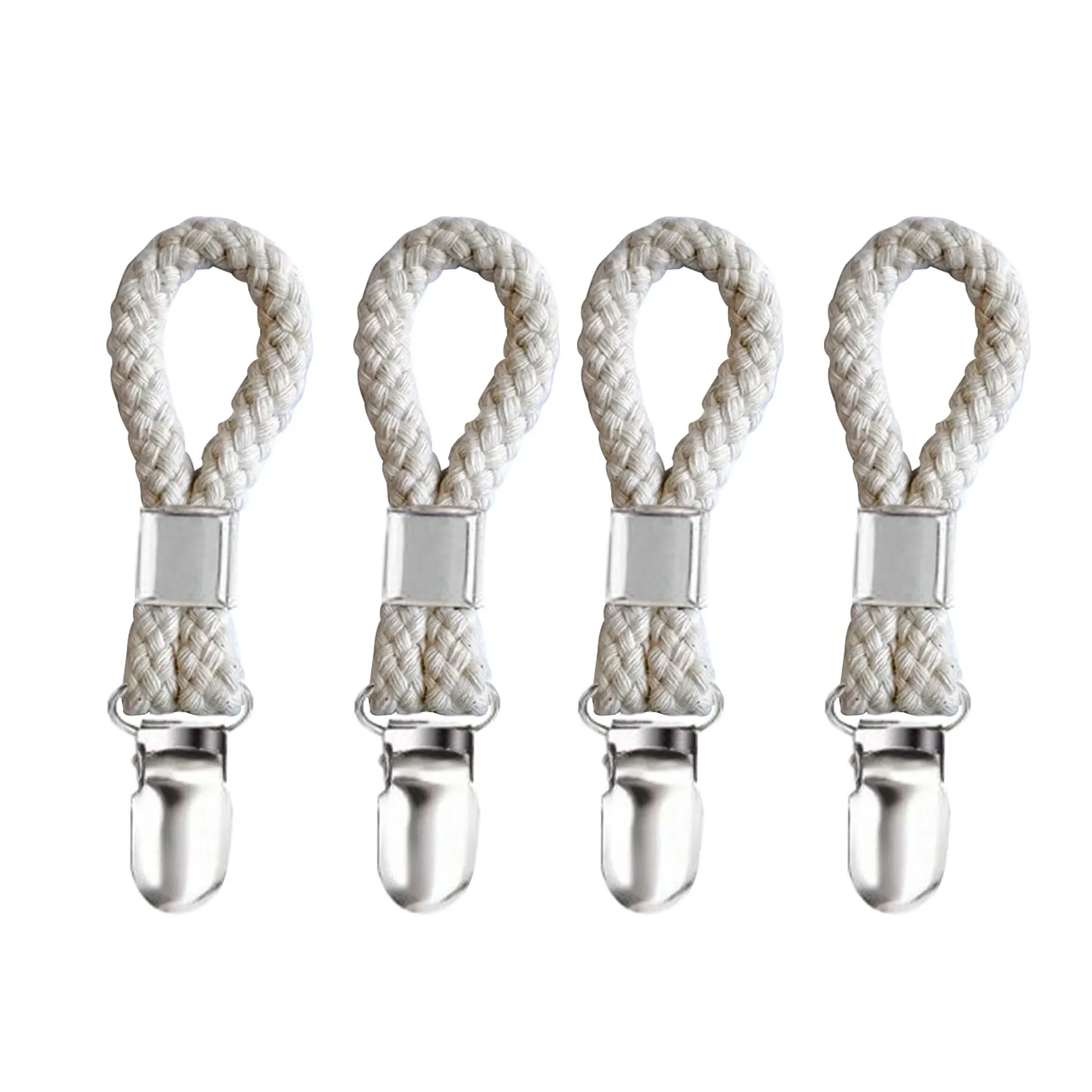 

4pcs Kitchen Storage Clothes Peg Towel Clip Fixed Home Portable Travel Windproof For Hanging Laundry Drying Multi Purpose