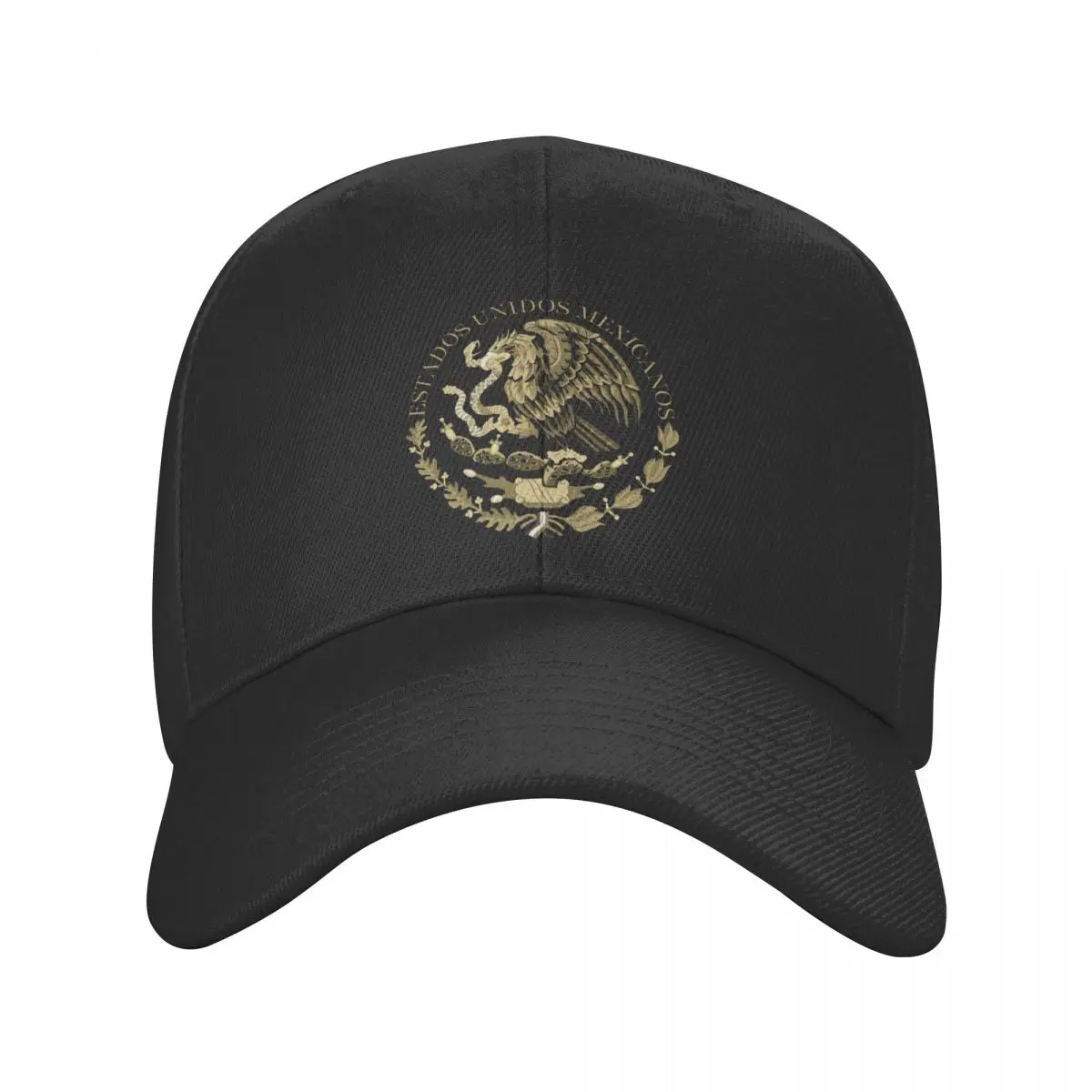 

New Classic Coat Of Arms cool Mexico Baseball Cap Women Men Custom Adjustable Adult Mexican Flag Seal In Sepia Dad Hat Outdoor