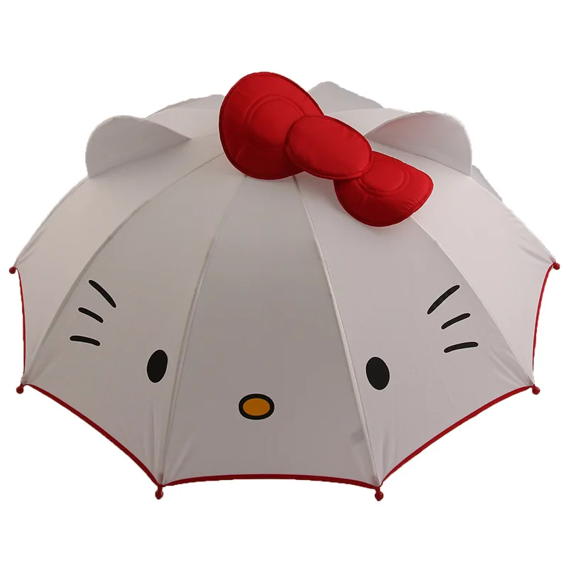 

Зонт солнцезащитный HelloKittys с УФ-защитой и длинной ручкой
