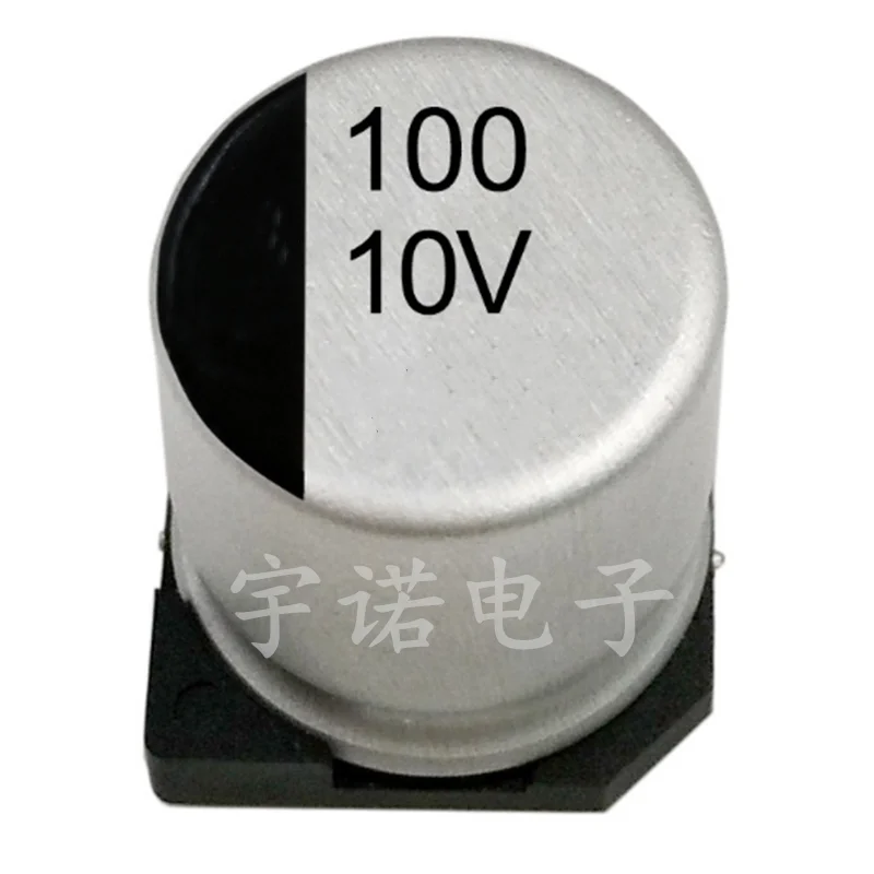 

10piece Aluminum Electrolytic Capacitor 10v100uf 6.3*5.4mm SMD High-quality Good Quality Patch 100uf 10v Size：6.3x5.4（MM）
