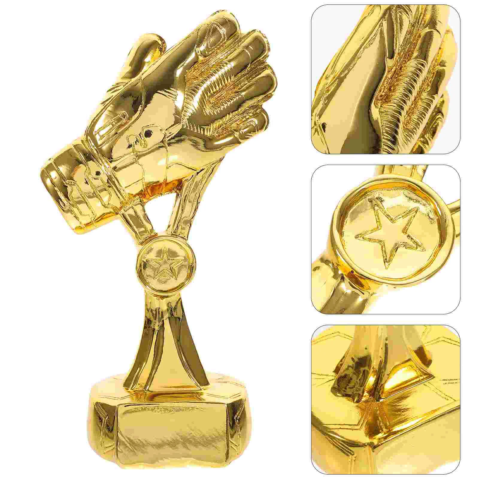 

Delicate Glove Trophy Goalkeeper Glove Trophy Soccer Match Goalkeeper Trophy Desktop Decor