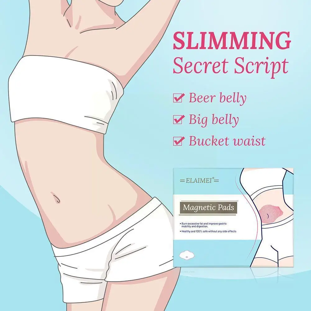 

1pc Belly Slim Patch Abdomen Slimming Fat Burning Navel Hot Stick Wonder Tool Quick Slimming Weight Loss Patch Slimer X8o4