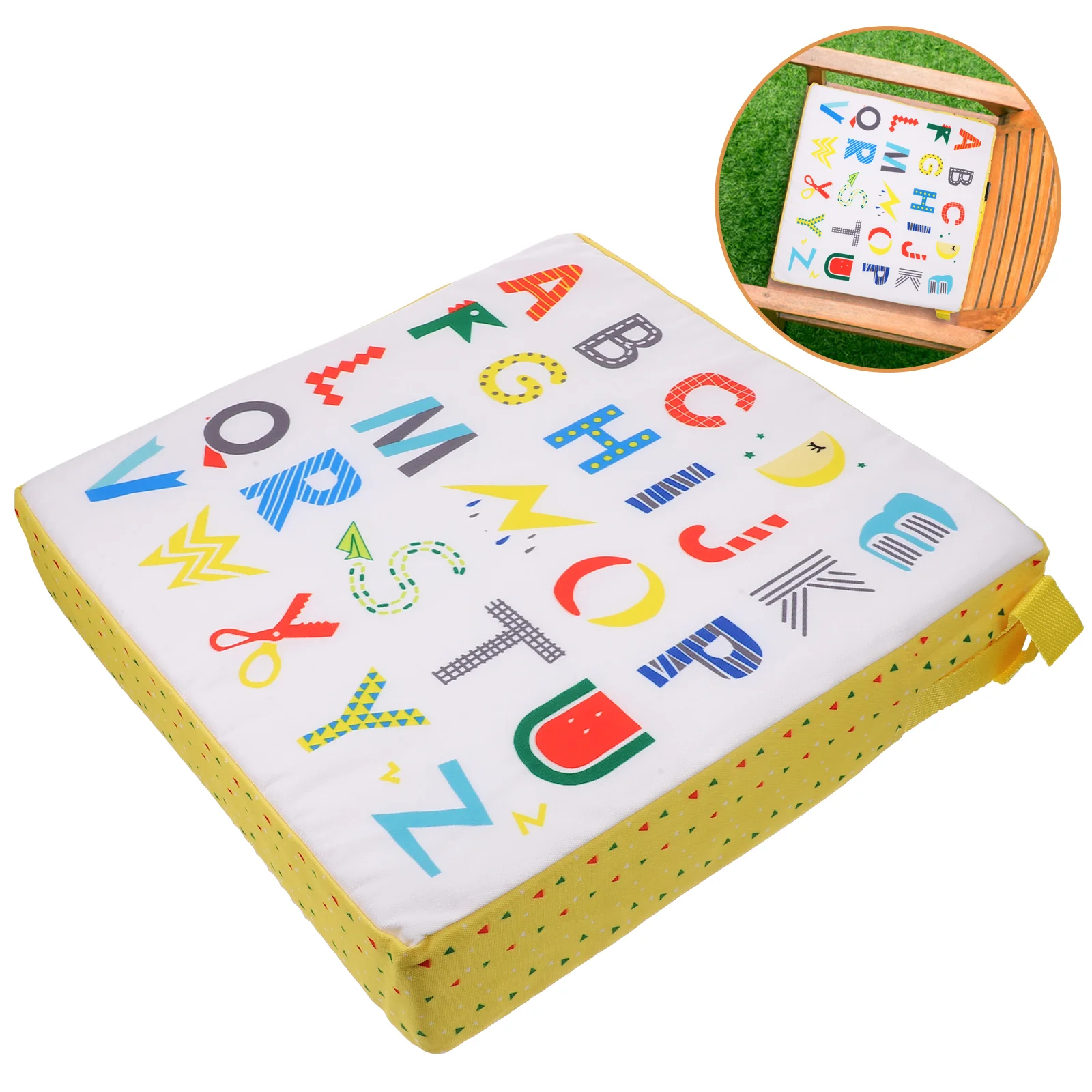 

Children's Dining Chair Mat High Pad Children Booster Seat Polyester (Polyester)