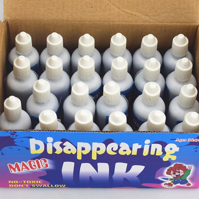 

Magic Ink Toys Fashion Kids Toys Novelty Magic Disappearing Ink Invisible Funny Gifts April Fools' Day Toy Disappearing Ink 2pcs
